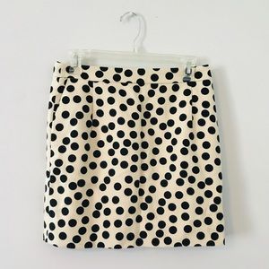 J Crew Polka Dot Skirt